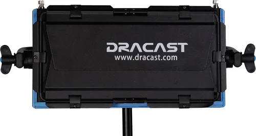 Miniatura 9 de Dracast Pro Series LED500 Kit de 3 luces LED de luz diurna con placas de batería de montaje en V y soportes de luz
