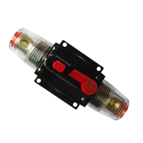 ZOOKOTO 20 A 30 A 40 A 50 A 60 A 80 A 100 A 150 A 200 A 250 A 300 A interruptor de circuito con soporte de fusibles de reinicio manual para auto,
