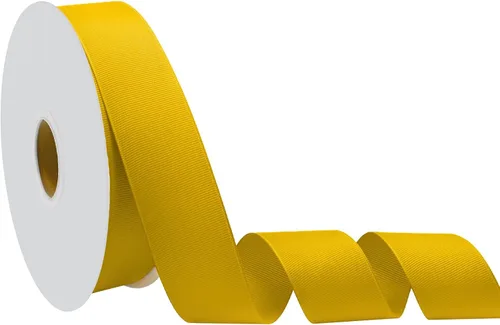 Miniatura 93 de Cinta blanca de grogrén de 1-1/2 pulgadas x 50 yardas para envolver regalos, muy adecuada para decoración de bodas, ramos, manualidades, costura