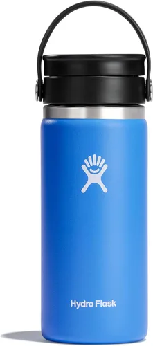 Miniatura 33 de Hydro Flask Flex Sip - Vaso de café de acero inoxidable aislado, antiderrames, a prueba de fugas, taza de café de viaje, 16 onzas, verde agave