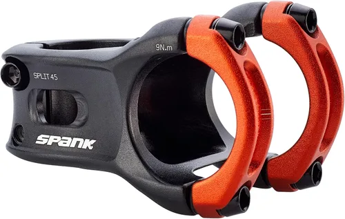 Miniatura 22 de Spank Dividir 35 vástagos, los tamaños incluyen 1.378 in, 1.575 in, 1.772 in y 1.969 in, vástago de alto rendimiento optimizado para manillares