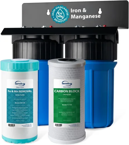 Miniatura 7 de iSpring FP15B Filtro de sedimentos para sistemas de filtración de agua para toda la casa, polipropileno de alta capacidad de 5 micrones premium, 4.5