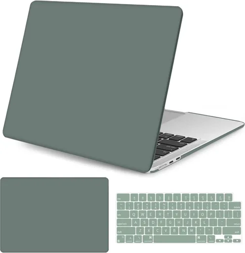 Miniatura 13 de Seorsok Compatible con MacBook Air de 13 pulgadas Case 2022 2021 2020 2019 2018 versión A1932 A2179 M1 A2337 Touch ID, carcasa rígida de plástico