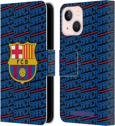 Miniatura 43 de Head Case Designs Funda de piel con licencia oficial del FC Barcelona Barca Crest Patterns, tipo cartera, compatible con Apple iPhone 11