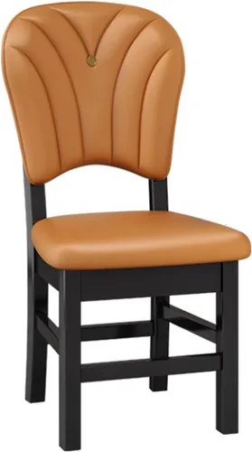 Miniatura 11 de Upholstered Leather Dining Room Chairs, Dining Chairs Set Kitchen Chair with Solid Wood Legs, Dining Room Side Chair for Bedroom, Vanity, Living