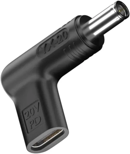 Miniatura 5 de Adaptador PD USB C a CC 4.0X 0.053 in, 100W PD Tipo C Adaptador DC 19V 20V, Tipo USB C a 0.157 x 0.053 in, compatible con Asus Laptop Series
