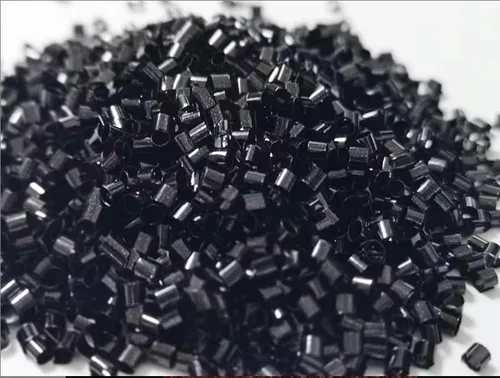 Cuentas de bingsu de 1.76 oz (50 g), ligeras y suaves, de tubo de pajita, bingsu crujiente para dijes crujientes de slime (negro)
