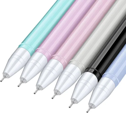 Miniatura 2 de Tbestmax 48 bolígrafos de gel de 0.015 in, bolígrafos de gel negros para suministros escolares de oficina