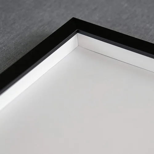 Miniatura 2 de Marco contemporáneo de caja de sombra negra de 14 x 25 pulgadas, profundidad de espacio utilizable, tamaño interior 14 x 25 o 25 x 14 pulgadas