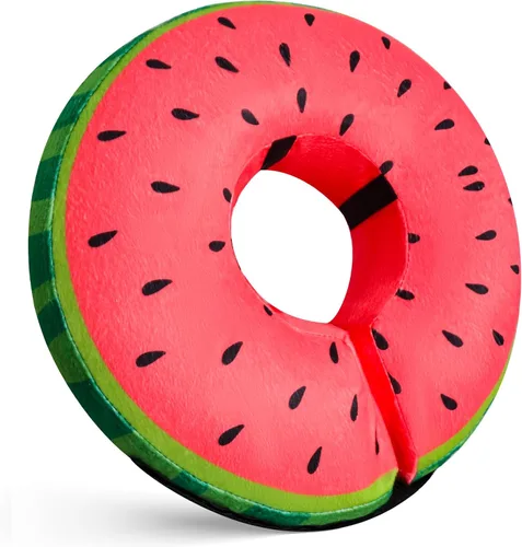 Miniatura 6 de Collar Inflable para Perros, Cono Suave para Perros Después de Cirugía, Collares Donut E Ajustables Inflables para Perros y Gatos Pequeños, Medianos