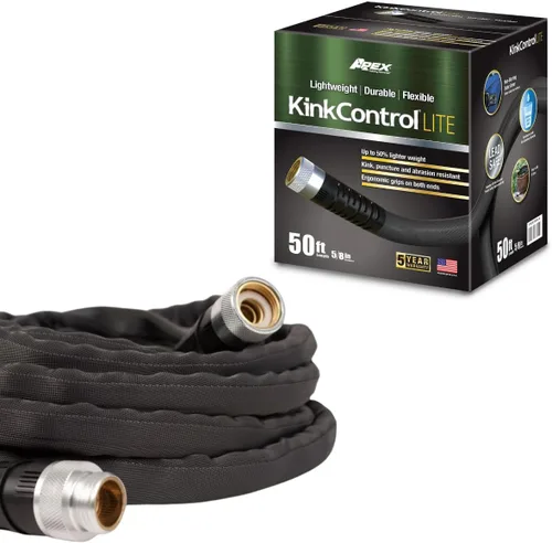 Miniatura 13 de Kink Control Lite, no se expande ni estalla, extremadamente ligera, manguera de jardín, manguera de agua con resistencia superior a los rayos UV