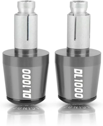 Miniatura 17 de Empuñaduras de manillar de motocicleta de 7/8 pulgadas 0.866 in para manillar de motocicleta, tapones de extremo para Suzuki DL1000 DL 1000 V-Strom
