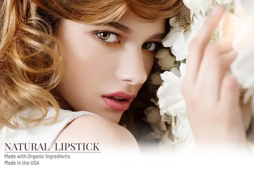 Miniatura 5 de Mom's Secret Lápiz labial natural, hecho con ingredientes orgánicos, rico en vitamina E, vegano, sin parabenos, sin gluten, sin crueldad, fabricado