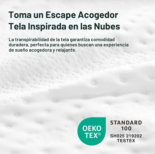 Miniatura 7 de Novilla Colchón individual para niños, colchón de cama individual de 5 pulgadas en una caja, colchones de espuma viscoelástica de gel para dormir