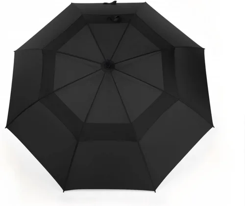 Miniatura 24 de MRTLLOA Paraguas para golf extragrande con apertura automática de 54, 62, 68 o 72 pulgadas, toldo doble ventilado, resistente al viento e