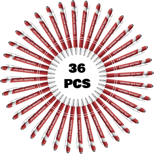 Miniatura 166 de AIFLM Bolígrafos personalizados con nombre a granel hasta 500 unidades de bolígrafos grabados gratis con tu nombre y texto para negocios