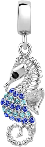 Miniatura 2 de Dije de dibujos animados de carruaje de unicornio y príncipe rana para pulseras para mujer, familia, familia Pegsus princesa, collares colgantes