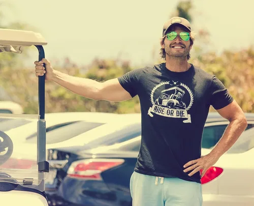 Miniatura 8 de Camisetas de golf divertidas para hombre, diseño gráfico Best Dad by Par