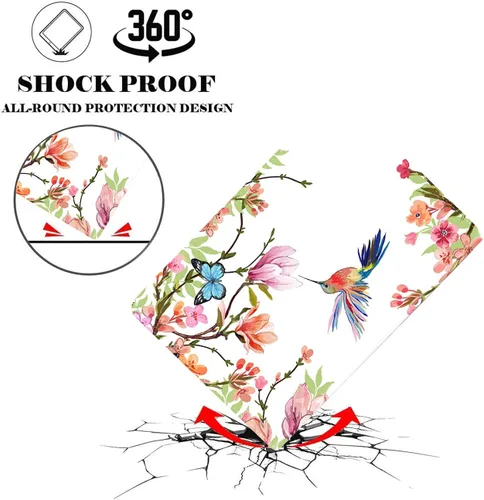 Miniatura 4 de Funda para iPad Mini, iPad Mini 1 2 3 4 5 y juego de posavasos, funda de piel sintética con soporte y apagado automático para iPad 5/4/3/2/1