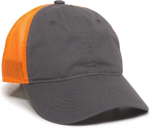 Miniatura 24 de Gorra para Exterior con Malla en la Parte Posterior Carbón/verde neón