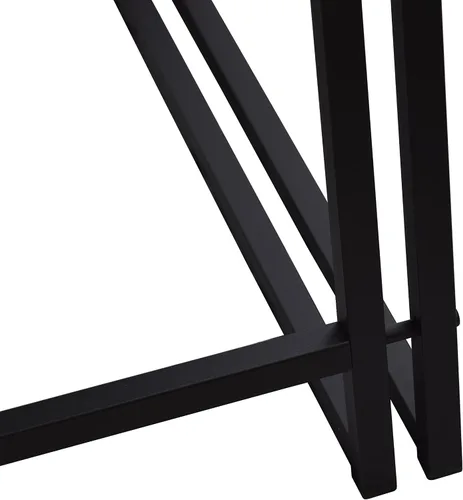 Miniatura 5 de Proman Products Santa Fe Sofá/Consola Mesa, Marrón Oscuro