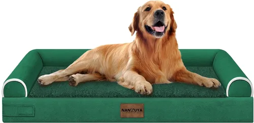 Miniatura 89 de Cama ortopédica lavable para perros medianos y grandes: cama con cojines de apoyo para perros medianos y grandes, cama impermeable de espuma tipo