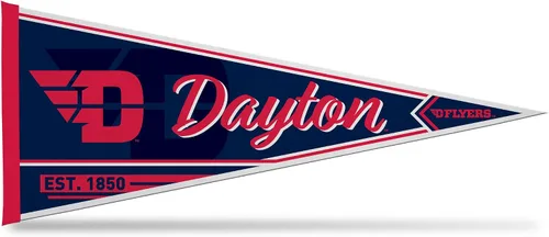 Miniatura 161 de Rico Industries NCAA Banderín Clásico de Fieltro para Decoración de Pared de 12" x 30" - Ideal para Decoración del Hogar/Dormitorio/Cueva de Hombre