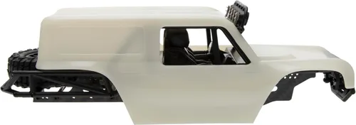 Miniatura 4 de MEUS RACING MB24 SCX24 Cuerpo 5.2in 132MM Casco de Cuerpo ABS+Nylon Chasis de Fibra de Carbono para 1/24 Axial SCX24 Bronco JLU B-17 C10 (Verde)