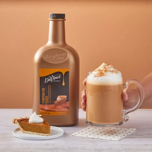 Miniatura 6 de DaVinci Gourmet - Salsa de pastel de calabaza, 64 onzas líquidas (paquete de 1)