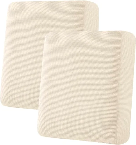 Miniatura 156 de H.VERSAILTEX Fundas Súper Elásticas para Asiento Individual, Fundas de Sofá, Fundas de Cojines, Juegos de Fundas, Tela Gruesa de Sarga con Textura