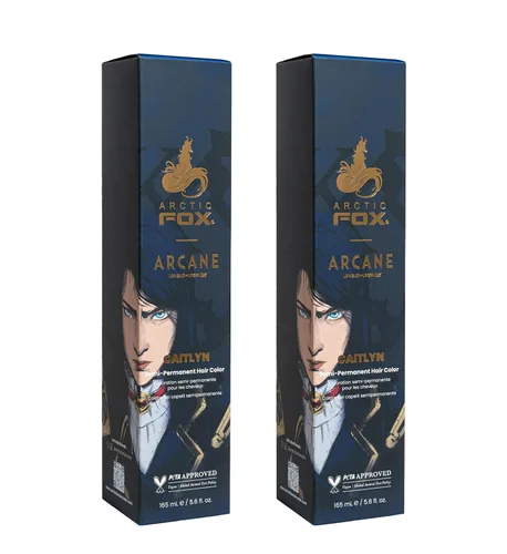 Miniatura 22 de ARCTIC FOX - Tinte de color semipermanente para cabello vegano y libre de crueldad, color amarillo intenso (4 onzas líquidas, Cosmic Sunshine)