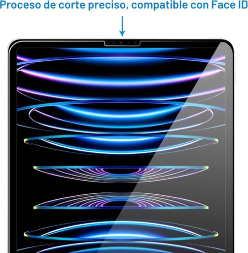 Miniatura 3 de Ailun Paquete de 2 protectores de pantalla para iPad Pro de 12.9 pulgadas [versión 2022, 2021, 2020 y 2018] vidrio templado