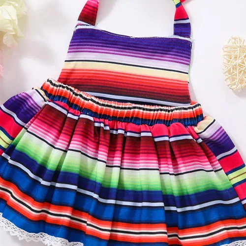 Miniatura 4 de Traje de bebé niña primer cumpleaños traje de encaje tul mameluco princesa tutú vestido de un año cumpleaños pastel Smash fotografía ropa