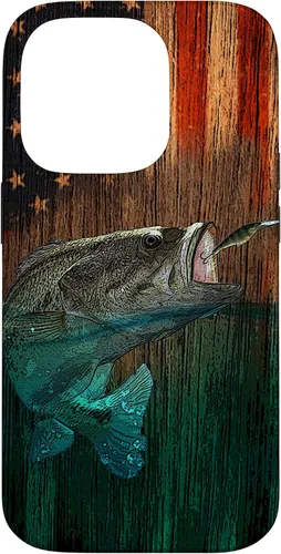 Miniatura 17 de iPhone 16 Largemouth Bass pesca pescadores caso