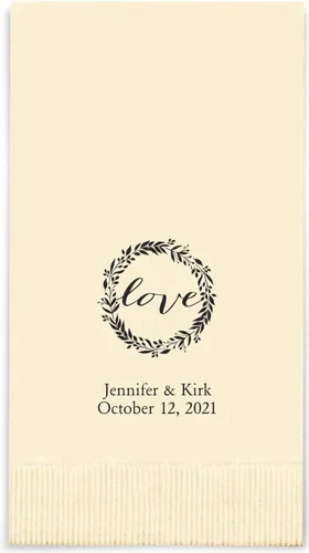 Miniatura 26 de Weddingstar - servilletas de papel impresas personalizables Negro