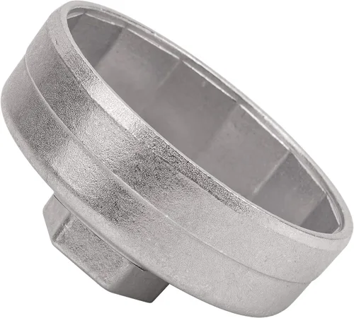 Miniatura 4 de AHL Llave de filtro de aceite 902 Cap 2.638 in 14 flautas de 1/2 pulgada de unidad cuadrada de filtro de aceite herramientas de extracción de filtro