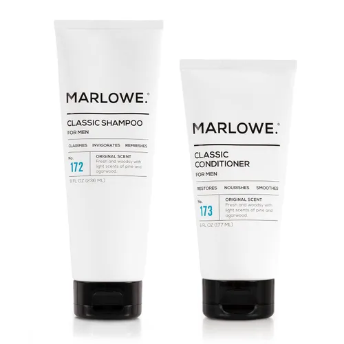Miniatura 6 de MARLOWE. No.173 Classic - Acondicionador para hombre, restaura, nutre y suaviza el cabello con aceite hidratante de argán y coco, aroma fresco