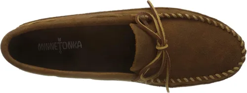 Miniatura 5 de Minnetonka Suela suave de doble parte inferior para hombre, Marrón
