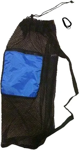 Miniatura 2 de Bolsa de deporte de snorkel acuático con cordón de malla Negro Pocket