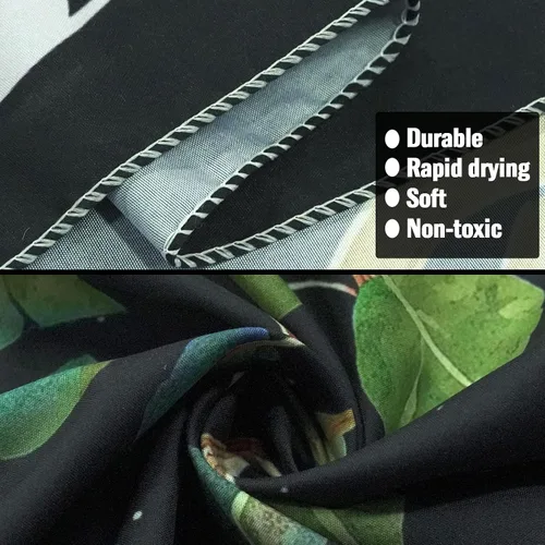Miniatura 7 de Lunerfex Tapiz de árbol de la vida, tapiz de pared de fase lunar, tapices verdes para dormitorio, techo, tapices para colgar en la pared