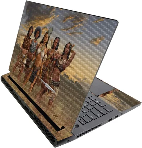 Miniatura 284 de MightySkins - Skin brillante con purpurina para Alienware M17 R3 (2020) y M17 R4 (2021) - Diversión de los años 90 Acabado duradero con purpurina