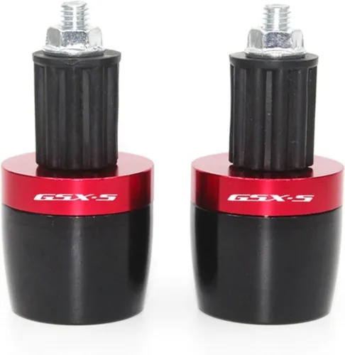 Miniatura 8 de Empuñaduras para manillar de motocicleta, tapón de extremo compatible con Suzuki GSX-S GSXS 125 150 750 1000/F/ABS GSX-S125 GSX-S750 GSX-S1000