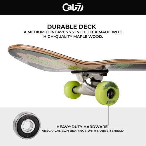 Miniatura 5 de Cal 7 Patineta Completa Estándar 19.1 cm - 20.3 cm de Tabla