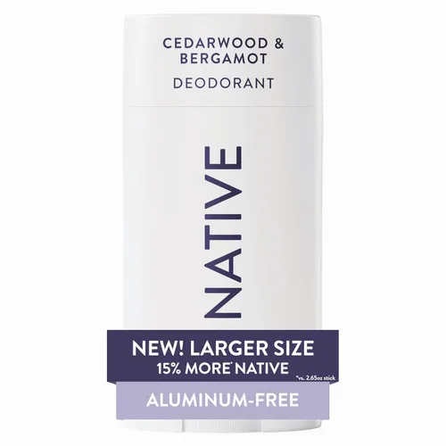 Miniatura 14 de Native Desodorante sin aluminio, eucalipto y menta, barra de gran tamaño, control de olores de 72 horas, para mujeres y hombres, contiene