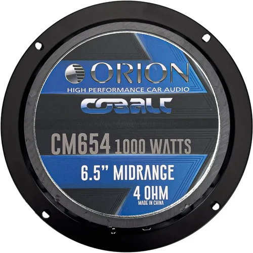 Miniatura 7 de ORION Cobalt CM654 - Altavoces tipo bala de alta eficiencia de 6.5 pulgadas de rango medio, 1000 W de potencia máxima, 250 W RMS, 4 ohmios, bobina