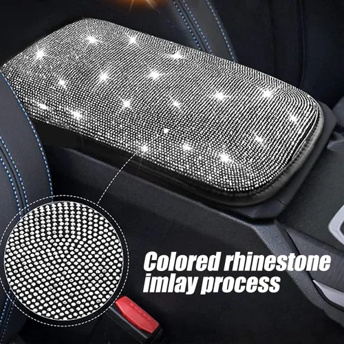 Miniatura 3 de ZKFAR Paquete de 1 funda para reposabrazos de automóvil, 8.66 x 11.81 pulgadas, bonita y encantadora funda protectora para consola central