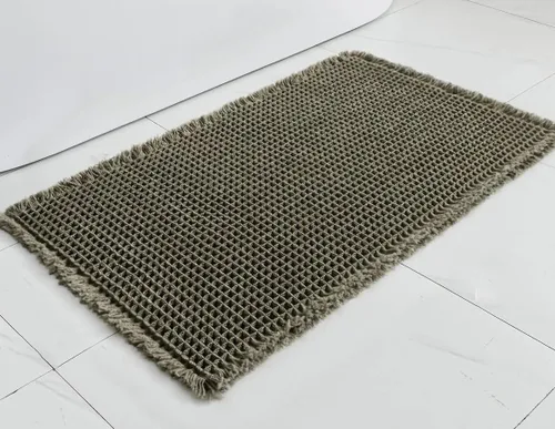 Miniatura 9 de Tapete de Baño Waffle Mejorado – Ultra Suave, Súper Absorbente y Alfombra Antideslizante con Borlas, Lavable a Máquina, Respaldo de Goma para Baño