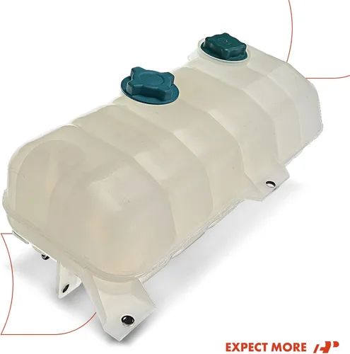 Miniatura 8 de A-Premium Tanque de depósito de recuperación de desbordamiento de refrigerante del motor [w/tapa] Compatible con Volvo VN VN42T 1998-1999, VN VN64T