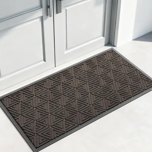 Miniatura 103 de Yimobra Alfombra para Puerta Delantera Exterior Entrada 29.5x17, Impermeable Resistente Alfombras Exteriores para Puerta Delantera, Alfombra