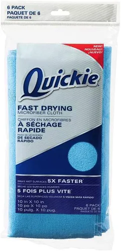 Miniatura 2 de Paño de limpieza de microfibra Quickie reutilizable, pack de 12 unidades (49012PDQ)